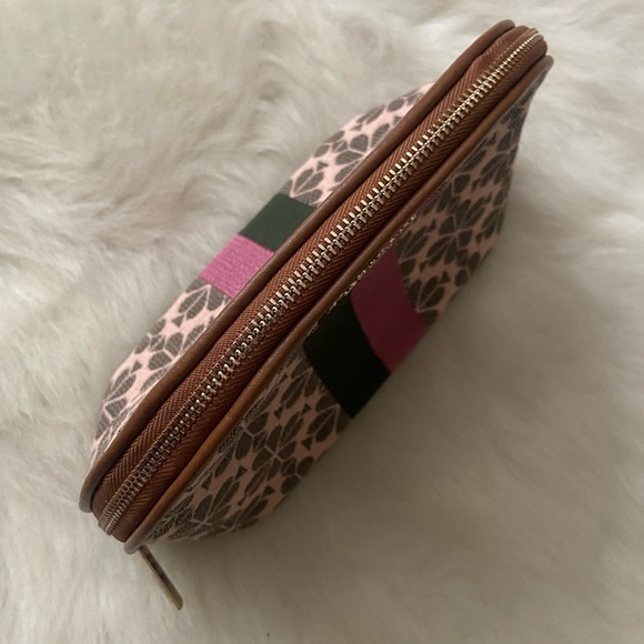 NWOT* Kate Spade Jacquard Spade Flower Cosmetic Bag - Picture 11 of 13